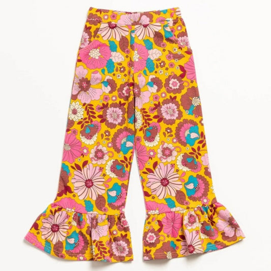 Boho Chic Bloom Trousers - Sharella Bella Children's Boutique