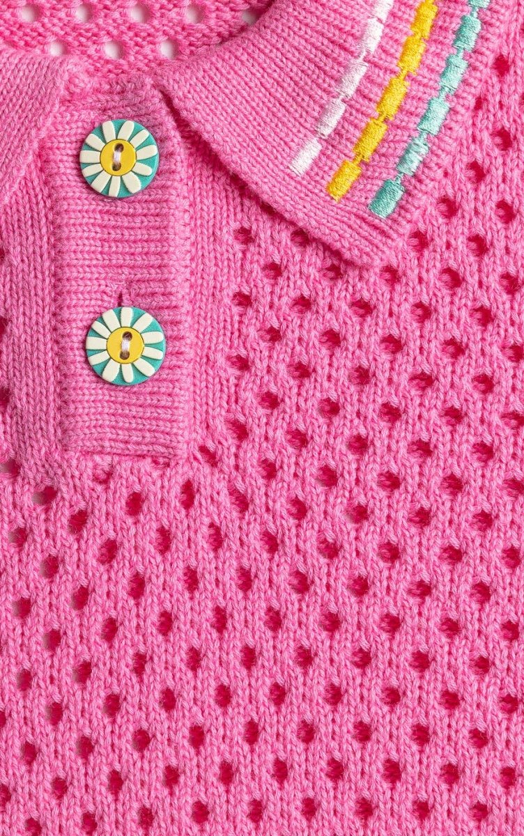 Mint Mirage Polo Sweater - Sharella Bella Children's Boutique