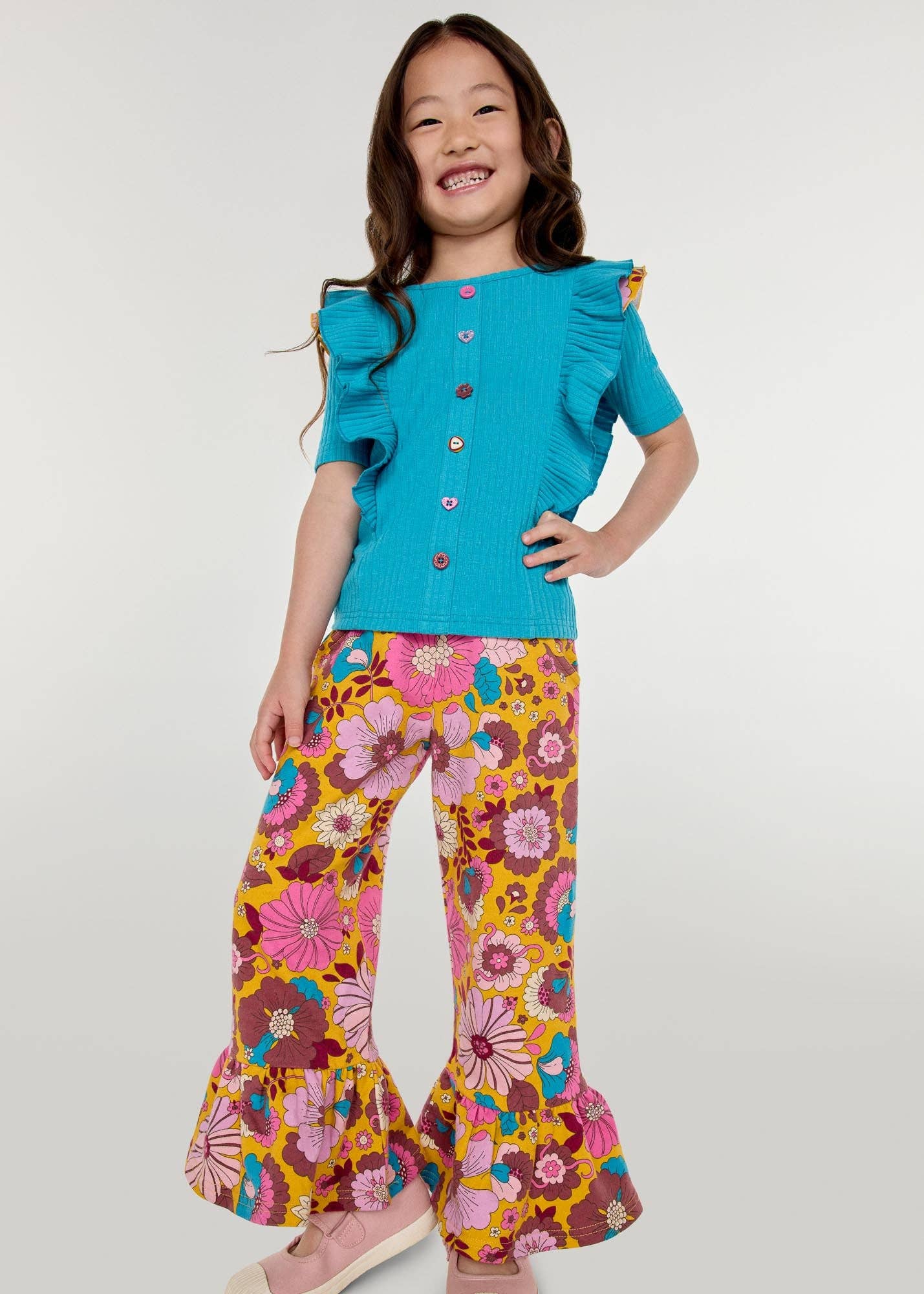 Boho Bloom Chic Trousers