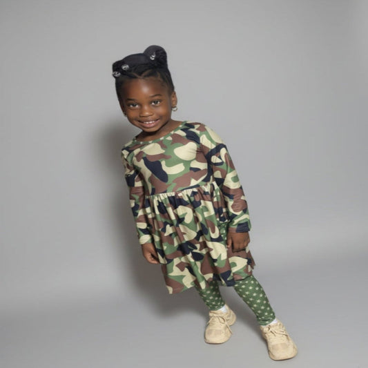 🪖 Camo Crew 2 - Piece Romper Set – Pete + Lucy - Sharella Bella Children's Boutique