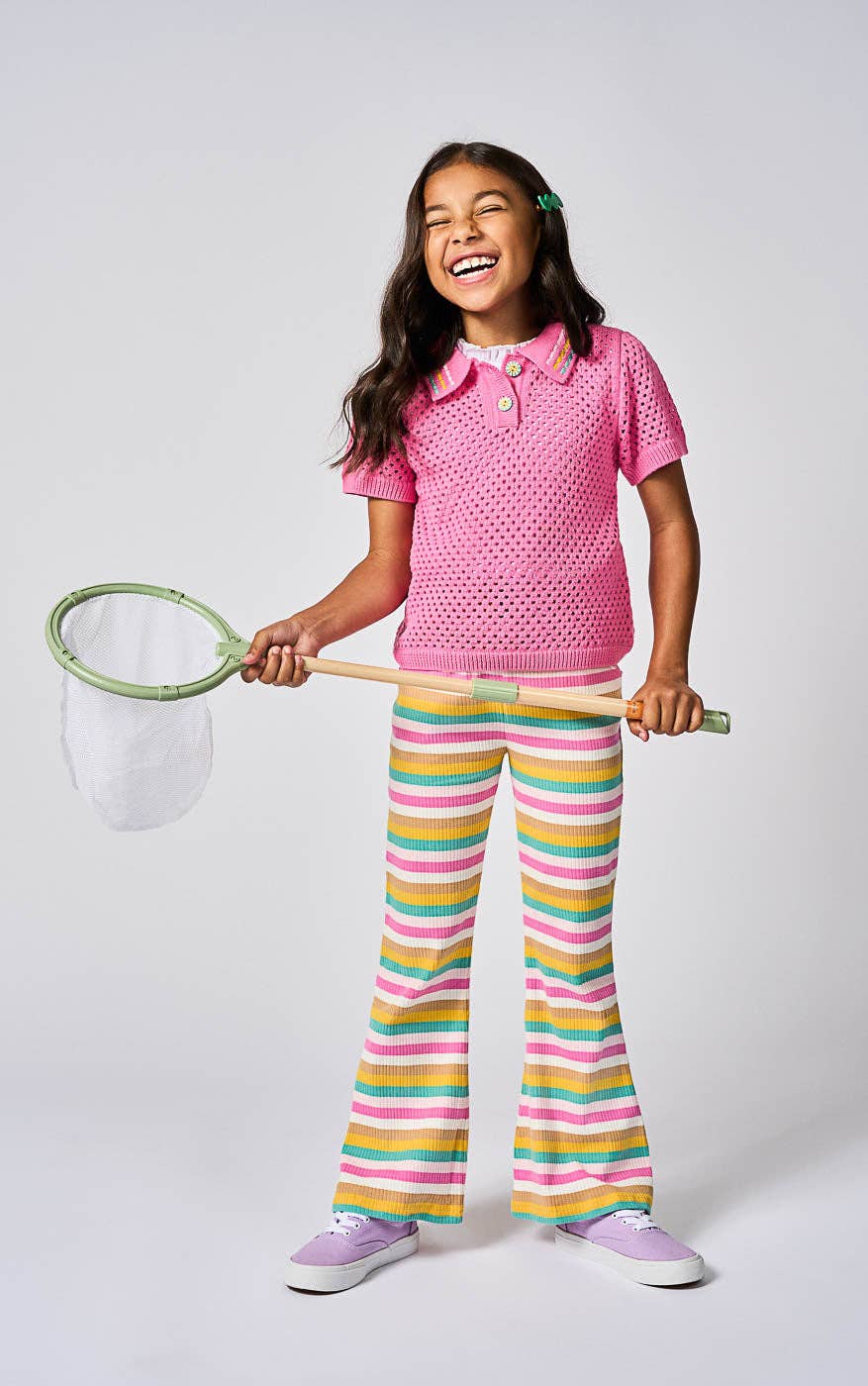 Mint Mirage Polo Sweater