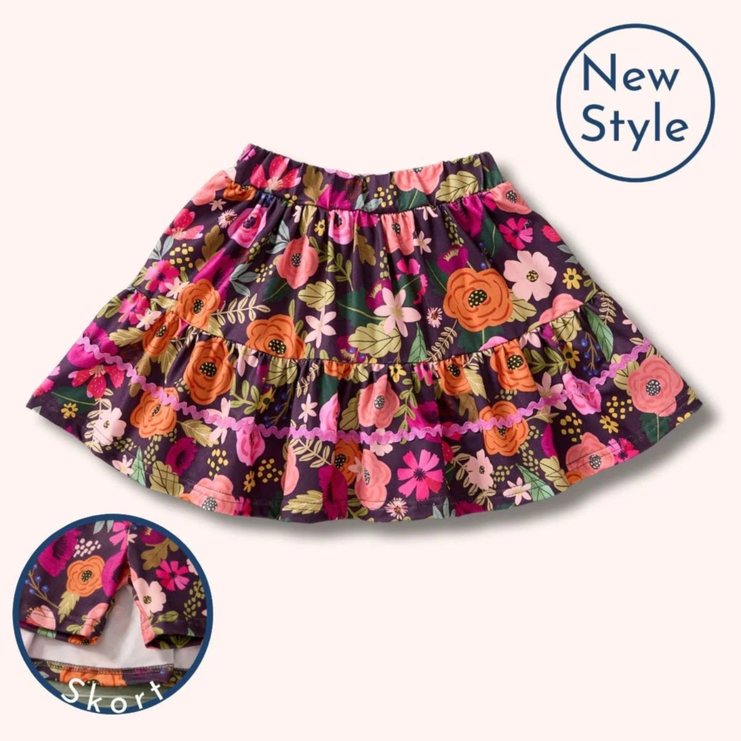 Fall Capsule Skort by Pete and Lucy - Sharella Bella Children's Boutique
