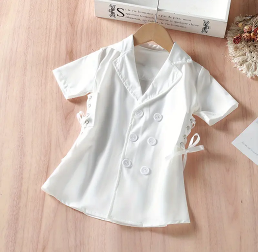 Twirl & Shine Button Dress