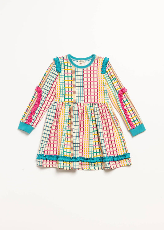 Chic Colorblock Cutie Dress