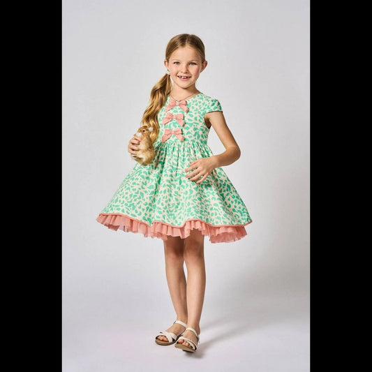 Bella Bloom Floral Elegance Dress - Sharella Bella Children's Boutique