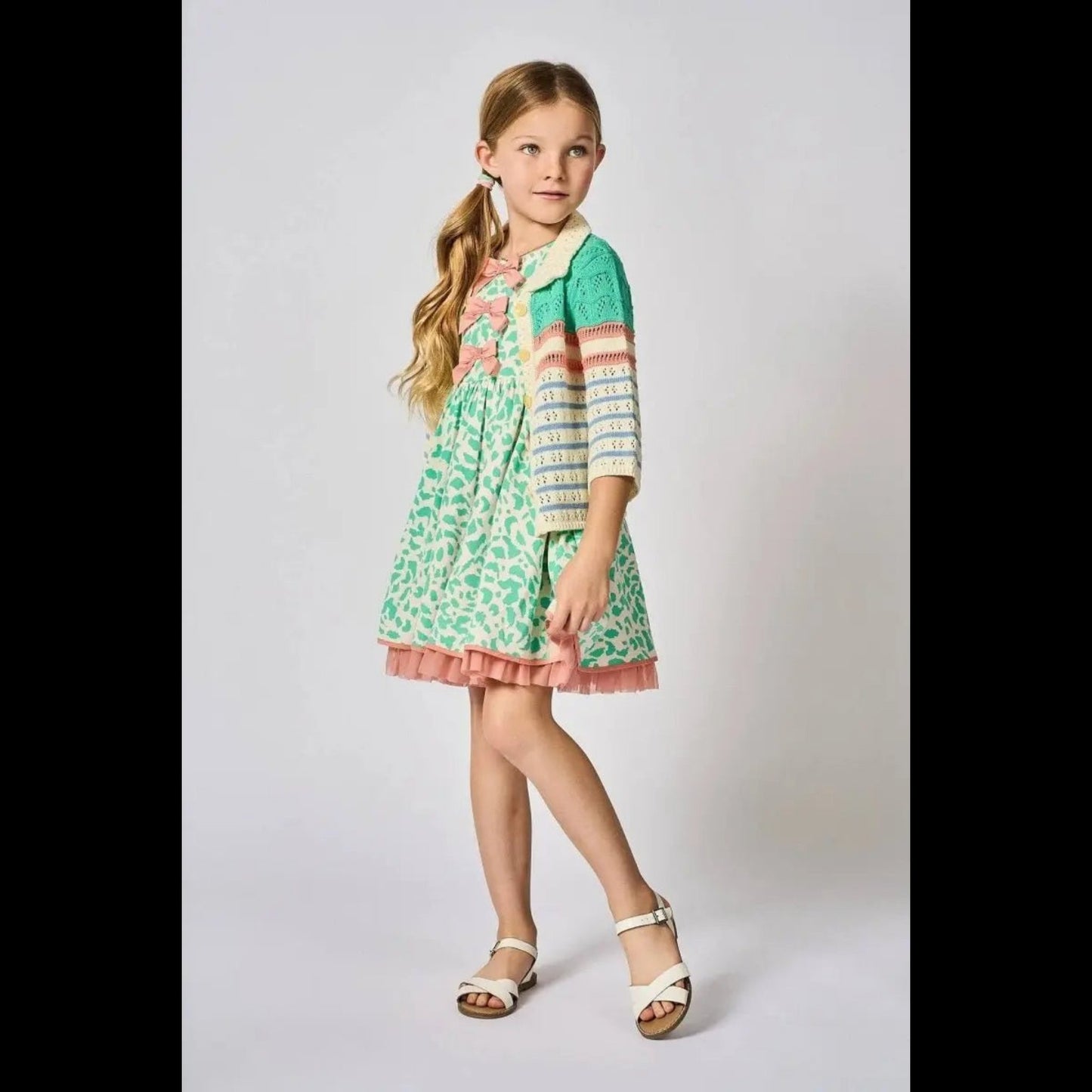 Bella Bloom Floral Elegance Dress - Sharella Bella Children's Boutique