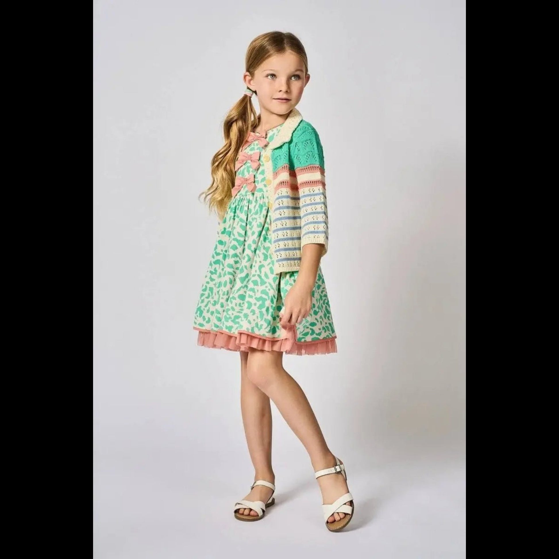Bella Bloom Floral Elegance Dress - Sharella Bella Children's Boutique