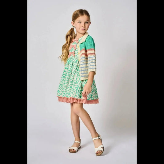 Bella Bloom Floral Elegance Dress - Sharella Bella Children's Boutique