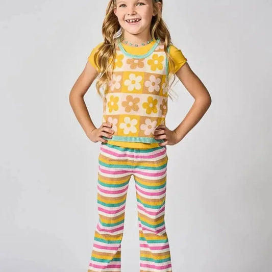 Bella Bounce Flare Pants - Sharella Bella Children's Boutique