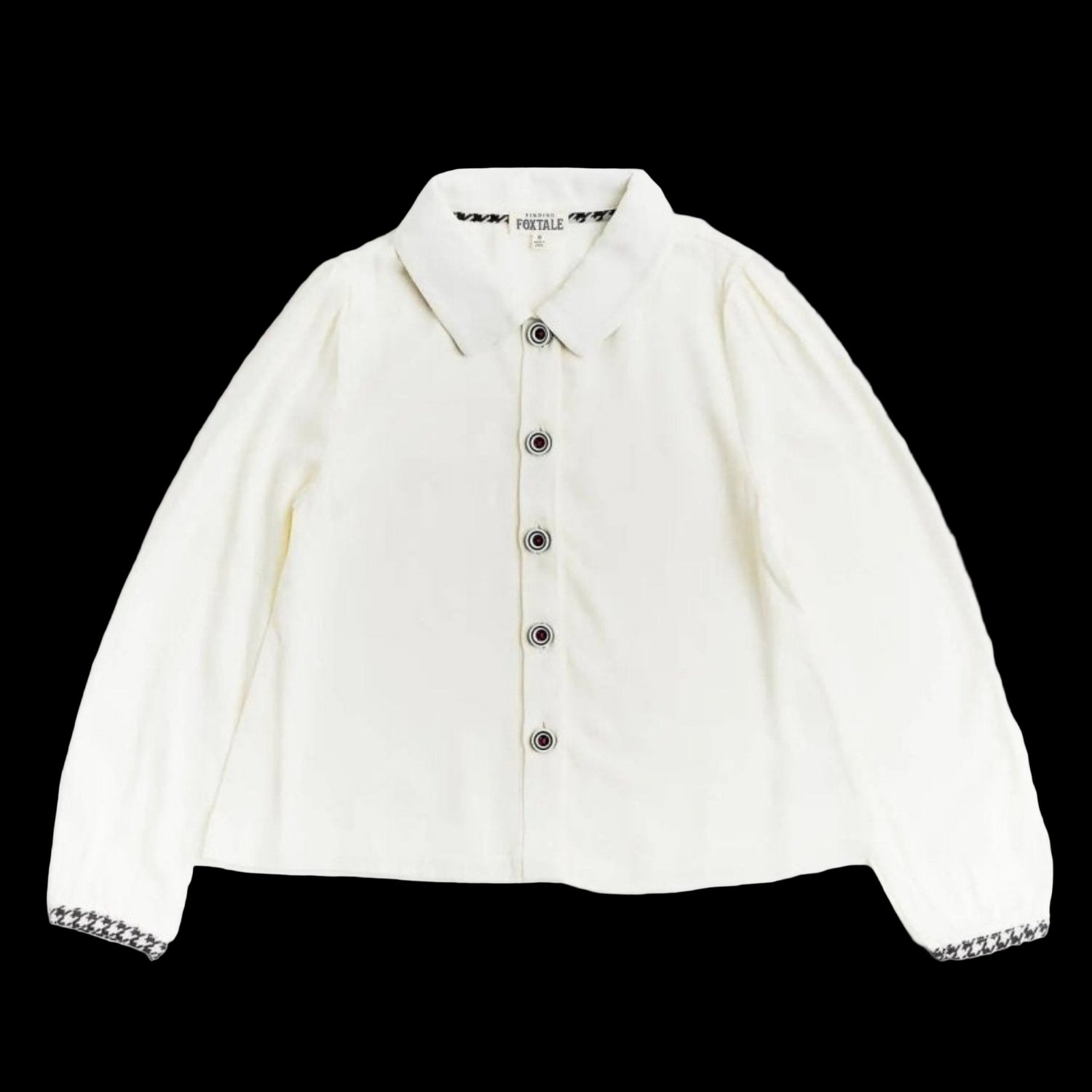 Belle Chic Button-Up Blouse - Sharella Bella Children's Boutique