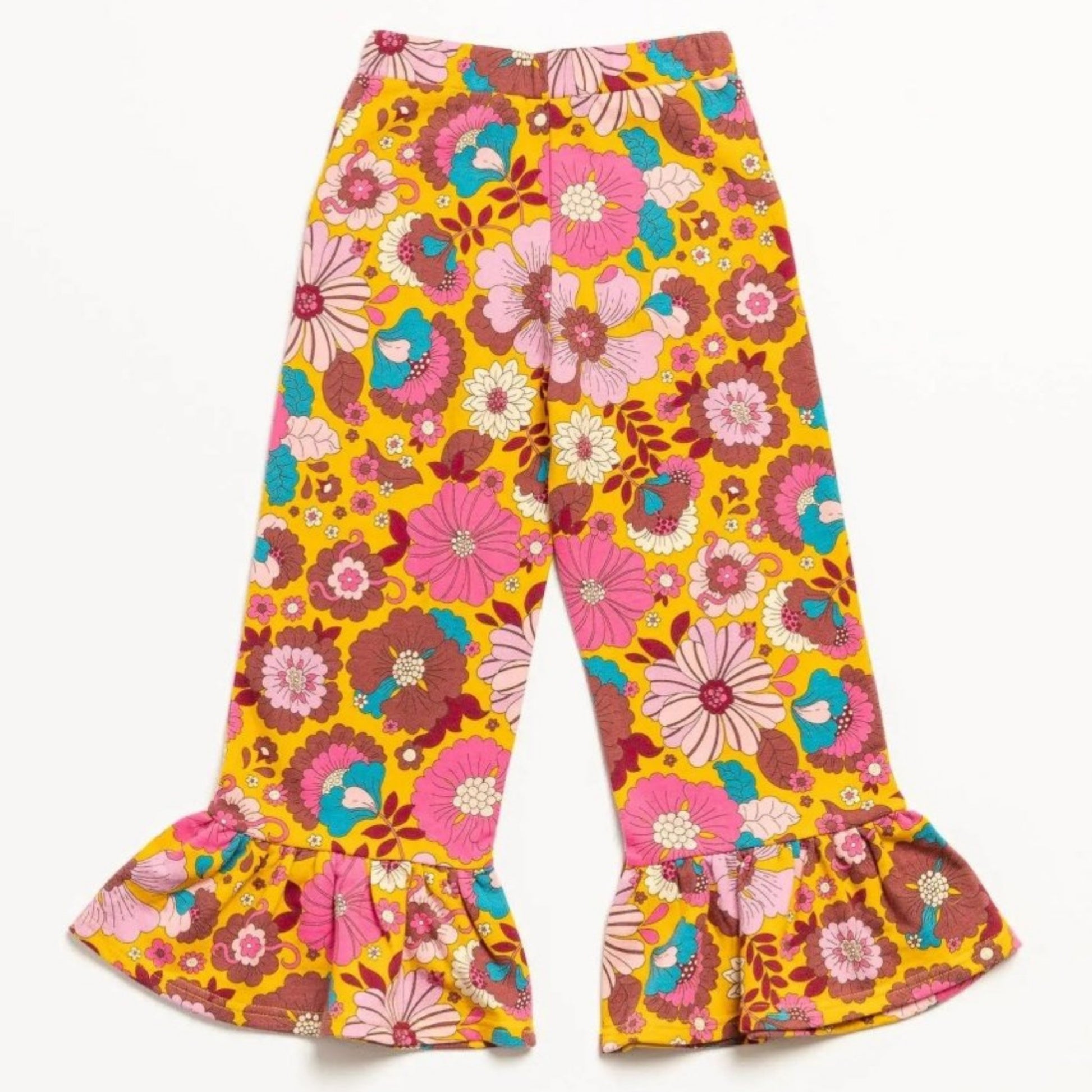 Boho Chic Bloom Trousers - Sharella Bella Children's Boutique