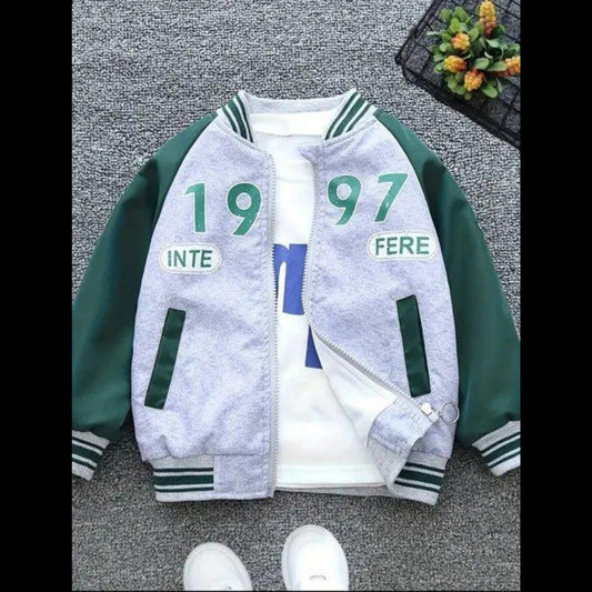 Boys Varsity Jacket – Old School Elite Classic Style - Sharella Bella Children's Boutique