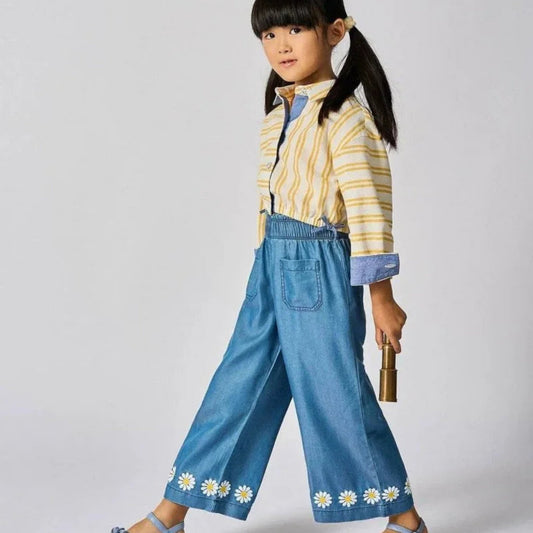 Buttercup Blossom Shirt for Girls – Sunny Style Staple - Sharella Bella Children's Boutique