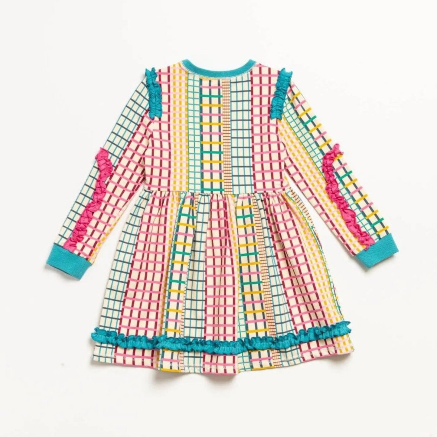 Chic Colorblock Cutie Dress for Little Trendsetters - Sharella Bella Children's Boutique