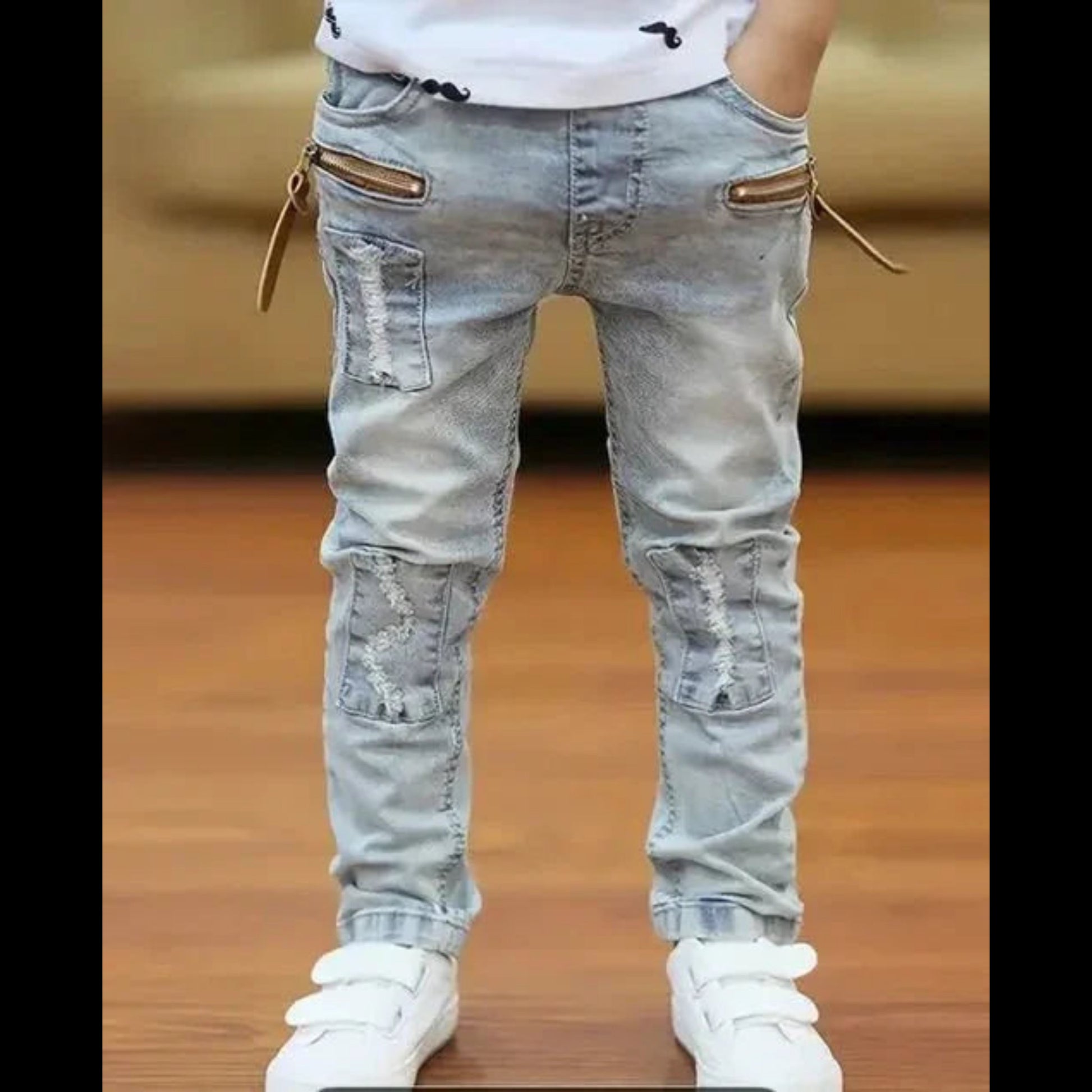Classroom Cool Denim Jeans for Boys – Built for Style & Play - Sharella Bella Children's Boutique