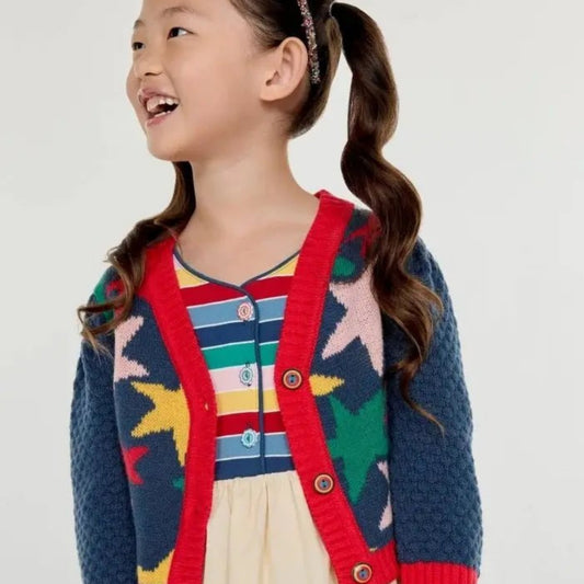 Cozy Cosmos Cardigan - Sharella Bella Children's Boutique