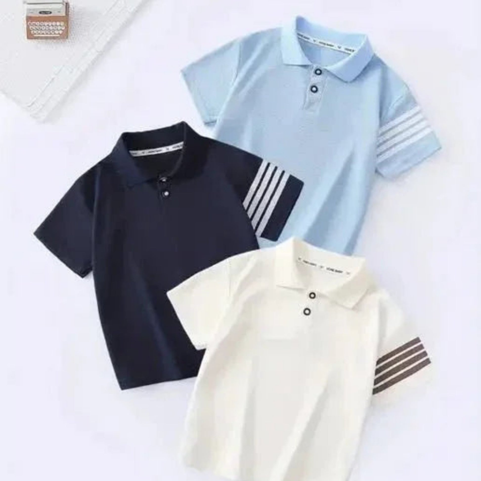 Prep School Classic Boys Striped Shirt – Soft & Stylish Fit - Sharella Bella Children's Boutique