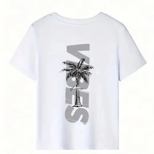Tropical Print Tee Shirt – Tropic Heat Bold Summer Style - Sharella Bella Children's Boutique