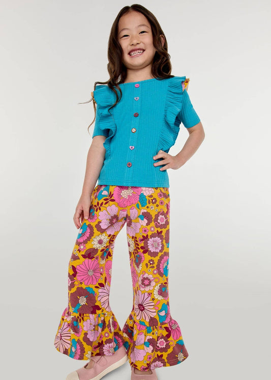Boho Bloom Chic Trousers