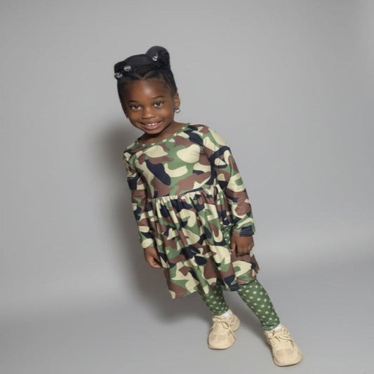 🪖 Camo Crew 2 - Piece Romper Set – Pete + Lucy - Sharella Bella Children's Boutique