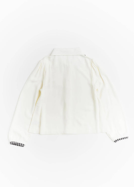 Belle Chic Button-Up Blouse