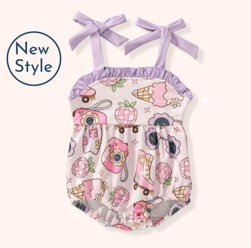 Coastal Breeze Infant Romper by Pete & Lucy