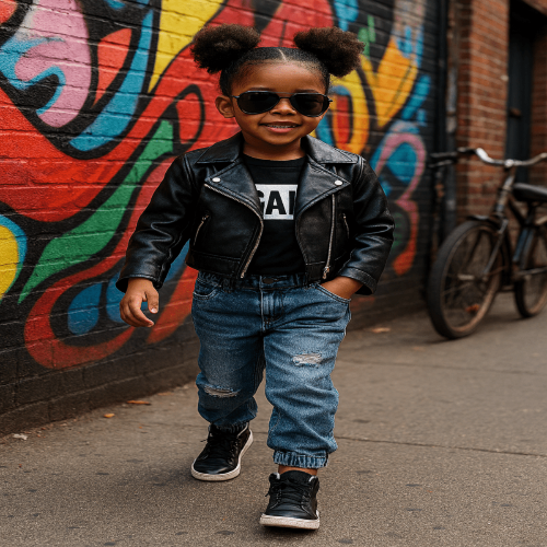 Revolt Nightshade Girls Moto Jacket - Sharella Bella Children's Boutique